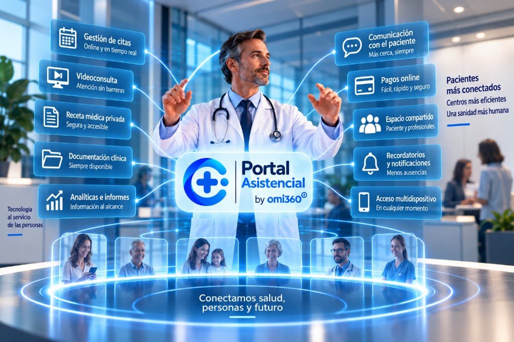 Portal Asistencial by omi360 — conectamos salud, personas y futuro